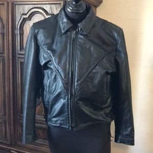 Vintage Zony  Leather Motorcycle Jacket